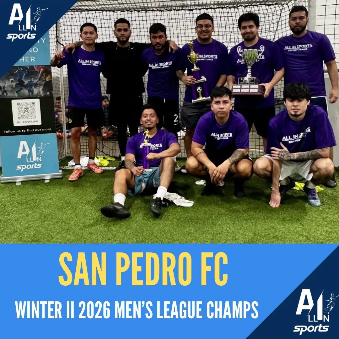 San Pedro FC - Winter II Men’s 2026 Champions